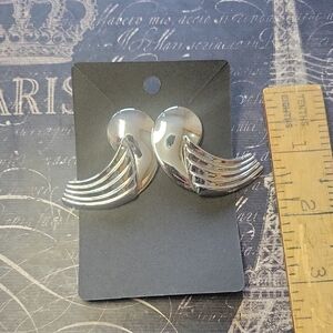 1980s~Funky Pierced  Earrings
